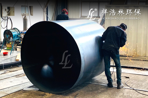 過(guò)濾罐生產(chǎn)現(xiàn)場(chǎng)