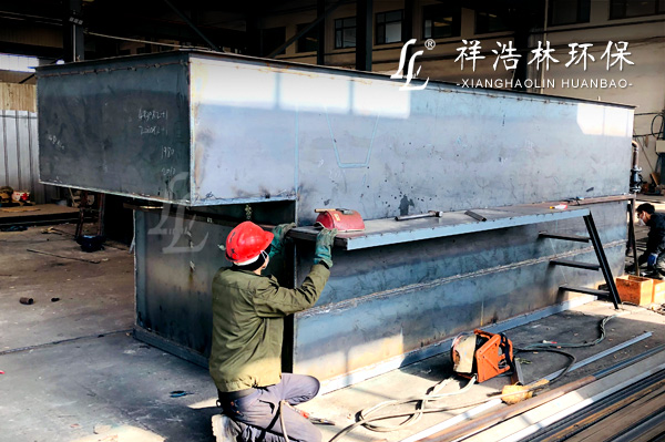 氣浮機(jī)生產(chǎn)現(xiàn)場